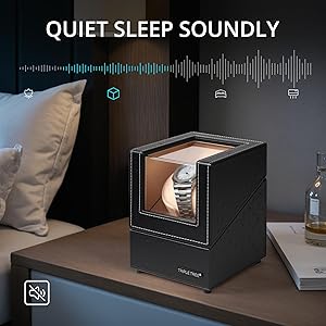 Amazon.com: TRIPLE TREE Single Watch Winder Newly Upgraded